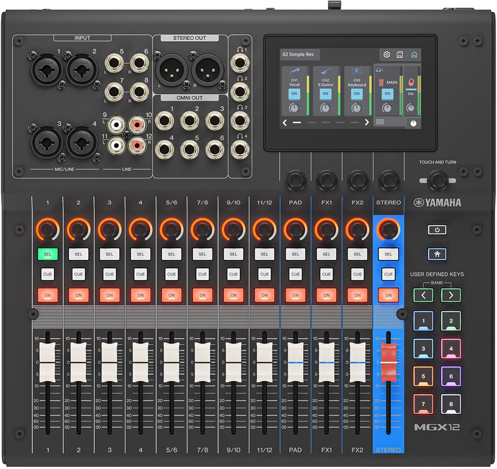 Yamaha MGX12 BK